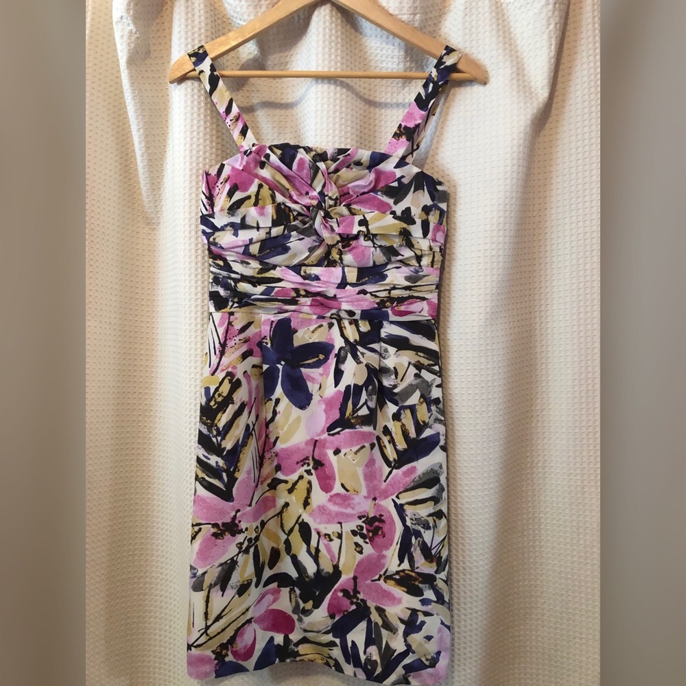 Floral print dress